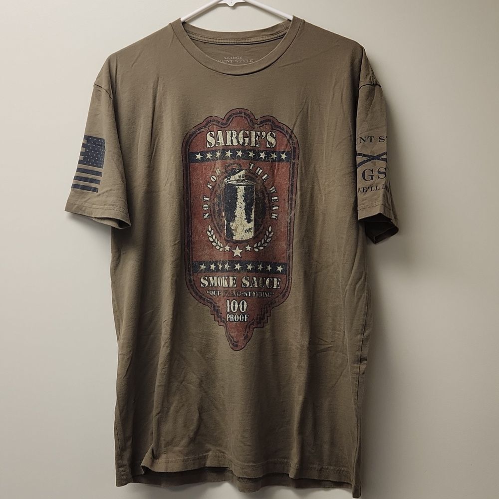 Grunt Style Sarge's Smoke Sauce T-shirt XL